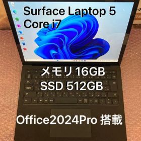 Surface Laptop5 i7-1265U 16GB 512GB ③