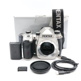 ■シャッター数3626枚！新品同様■ PENTAX K-3 Mark III 3 ボディ シルバー APS-Cデジタル一眼レフカメラ ペンタックス