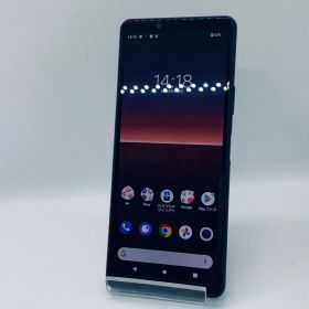 ★【中古品】 Xperia 10 II SOV43 SOV43 64GB ブラック au 管理:Ybng