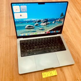 【動作確認済】 MacBook pro 14インチ 2021 Apple M1 pro 16GB 1TB 動画編集可 カメラ内蔵 ノートPC SSD搭載 macOSインストール済 【4287】