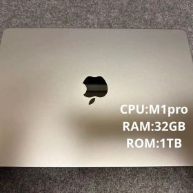MacBook pro 14 32gb 1tb M1pro 極美品 充放電52回