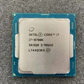 【中古】Intel Core i7-8700K CPU 本体