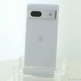 〔中古〕GOOGLE(グーグル) Google Pixel 7a 128GB スノー GOSAU2 Softbank SIMフリー〔377-ud〕