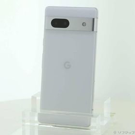 〔中古〕GOOGLE(グーグル) Google Pixel 7a 128GB スノー GOSAU2 Softbank SIMフリー〔377-ud〕