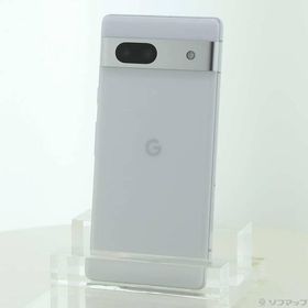 〔中古〕GOOGLE(グーグル) Google Pixel 7a 128GB スノー GOSAU2 Softbank SIMフリー〔377-ud〕