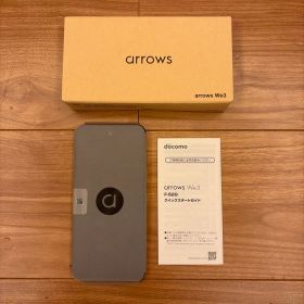 【新品未使用】arrows We3 F-52G 本体 ブラック