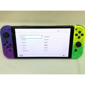 【中古】Nintendo Switch 本体 (有機ELモデル) HEG-S-KCAAA スプラトゥーン3エディション【川崎】保証期間１ヶ月【ランクB】
