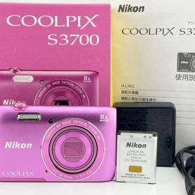 ★極上品★ ニコン NIKON COOLPIX S3700 ピンク