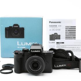 ■ほぼ新品■ CANON G100K 標準ズームレンズキット ブラック DC-G100K-K