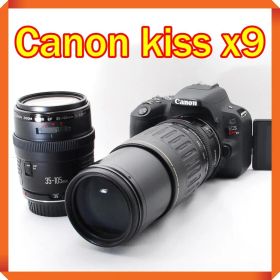 ✨ Canon EOS kiss x9 一眼レフ スマホ転送 ダブルレンズセット