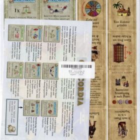 【中古】ボードゲーム コンコルディア：8つのフォーラムカード ミニ拡張/ナビゲイター：プリビレッジカード ドイツ語版 (Concordia： 8 Forum Cards mini-expansion/Navegador： Privilege Cards)