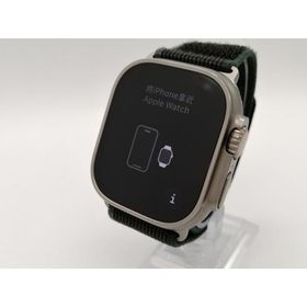 【中古】Apple Apple Watch Ultra2 49mm Cellular チタニウムケース/ブルー/ブラックトレイルループ(M/L) MRF63J/A【小倉駅前】保証期間１ヶ月【ランクA】