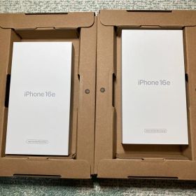 【未開封】iPhone 16e 128GB 256GB 本体2個 認定整備済品