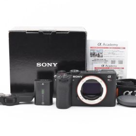 ■1613ショットのほぼ新品■ SONY ソニー α7CR ILCE-7CR ブラック #F258