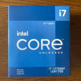 Intel Core i7 Processor 12700KF 12th gen