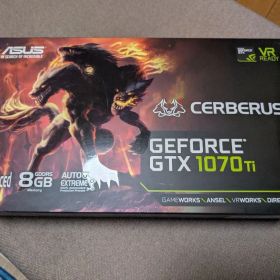 ほぼ新品 ASUS CERBERUS GeForce GTX 1070 Ti