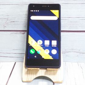 au Qua phone QZ 京セラ KYV44 インディゴ 216