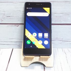 au Qua phone QZ 京セラ KYV44 インディゴ 586