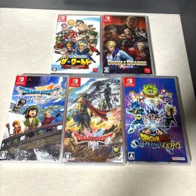 Nintendo Switch ソフト 5本 ドラゴンボール スパーキング!ゼロ