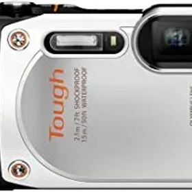 OLYMPUS デジタルカメラ STYLUS TG-860 Tough ホワイト 防水性能15ｍ 可動式液晶モニター TG-860 WHT