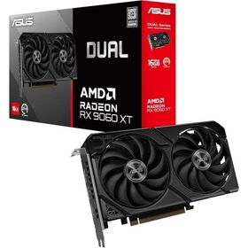 Asus Radeon RX 9060 XT Dual 16GB GDDR6 PCI-Express グラフィックスカード。