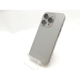 【中古】Apple 国内版 【SIMフリー】 iPhone 15 Pro 128GB ナチュラルチタニウム MTU93J/A【新宿東口】保証期間１ヶ月【ランクA】