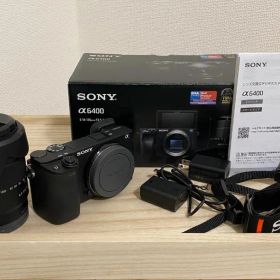 【美品】SONY α6400M 高倍率ズームレンズキット SEL18135付属