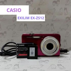 【JA0017】CASIO EXILIM EX-ZS12 デジカメ 本体