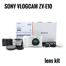 【美品】ソニー SONY VLOGCAM ZV-E10 コンパクトデジタルカメラ