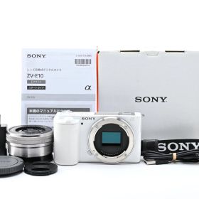 【美品】ソニー SONY VLOGCAM ZV-E10 コンパクトデジタルカメラ