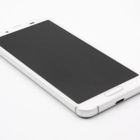 AQUOS sense3 SH-02M シルバーホワイト SIMロック解除済み Bランク