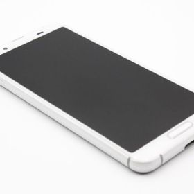 美品 AQUOS sense3 SH-02M シルバーホワイト SIMロック解除済み Aランク