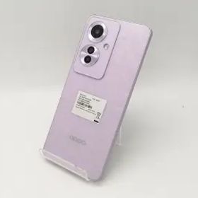 【中古】Oppo ymobile 【SIMフリー】 OPPO Reno11 A コーラルパープル 8GB 128GB【広島本通】保証期間１ヶ月【ランクA】