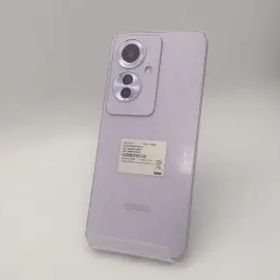 【中古】Oppo 楽天モバイル 【SIMフリー】 OPPO Reno11 A コーラルパープル 8GB 128GB【広島本通】保証期間１ヶ月【ランクB】