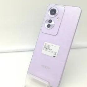 【中古】Oppo ymobile 【SIMフリー】 OPPO Reno11 A コーラルパープル 8GB 128GB【札幌】保証期間１ヶ月【ランクA】