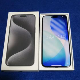 iPhone 15 Pro Max 512GB 香港版 ブラックチタニウム