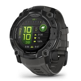 ガーミン GARMIN スマートウォッチ Instinct 3 50mmサイズ AMOLED Black BezelCharcoal Band 010-03020-30【日本正規品】