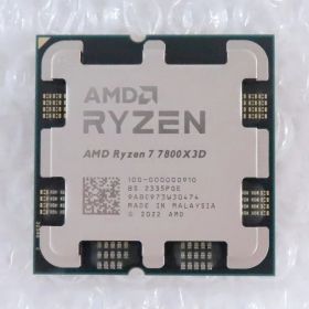 【中古】PCハード CPU AMD Ryzen 7 7800X3D BOX [100-100000910WOF]