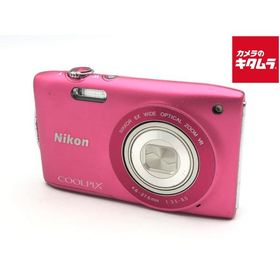 【中古】 【並品】 ニコン COOLPIX S3300 ストロベリーピンク