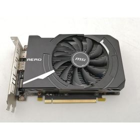 【中古】MSI GeForce GTX 1650 AERO ITX 4G OC GTX1650/4GB(GDDR5)/PCI-E【千葉】保証期間１週間