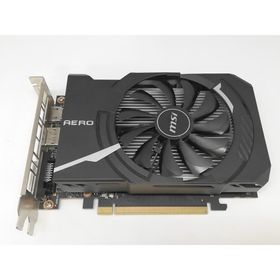 【中古】MSI GeForce GTX 1650 AERO ITX 4G OC GTX1650/4GB(GDDR5)/PCI-E【アリオ倉敷】保証期間１週間