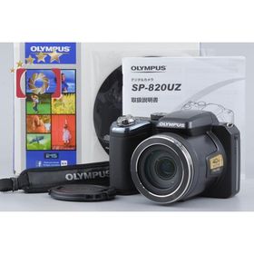 【中古】OLYMPUS オリンパス STYLUS SP-820UZ ブラック コンパクトデジタルカメラ 元箱付き