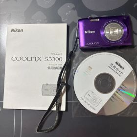 Nikon COOLPIX S3300 パープル 本体 箱無し