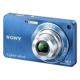 【中古】SONY デジタルカメラ Cyber-Shot(サイバーショット) W350 ブルー DSC-W350/L