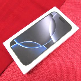 未開封 iPhone 16 Pro 128GB ブラックチタニウム SIMフリー 残債無し ソフトバンク購入 アイフォン16