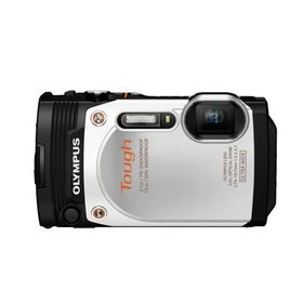 OLYMPUS デジタルカメラ STYLUS TG-860 Tough ホワイト 防水性能15ｍ 可動式液晶モニター TG-860 WHT