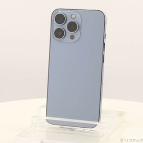 (中古)Apple iPhone13 Pro 128GB シエラブルー MLUK3J/A SIMフリー(247-ud)