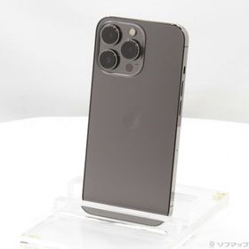 (中古)Apple iPhone13 Pro 128GB グラファイト MLUE3J/A SIMフリー(348-ud)