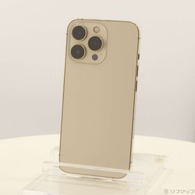 (中古)Apple iPhone13 Pro 128GB ゴールド MLUH3J/A SIMフリー(262-ud)
