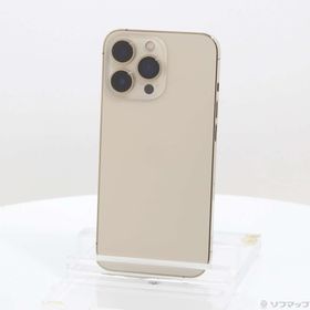 (中古)Apple iPhone13 Pro 128GB ゴールド MLUH3J/A SIMフリー(297-ud)